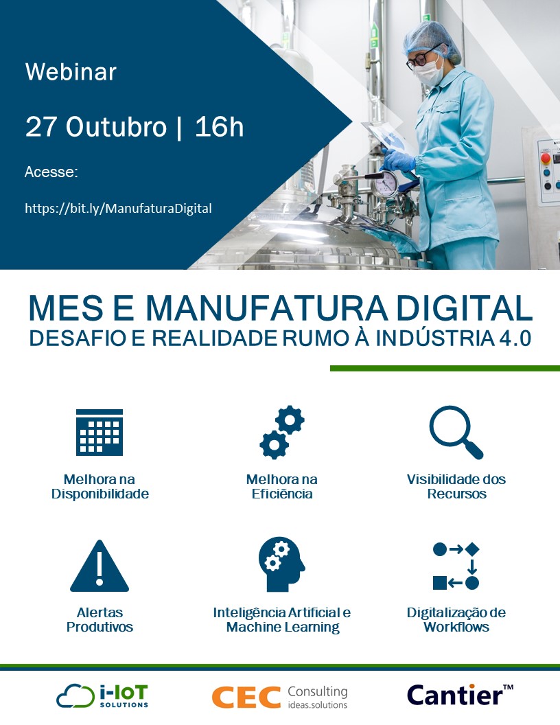 MES e Manufatura Digital – Desafio e realidade rumo à Indústria 4.0